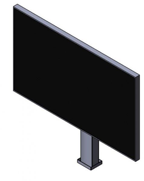 5687.970 Моторизованная напольная стойка под Panasonic 65" — изображение 1